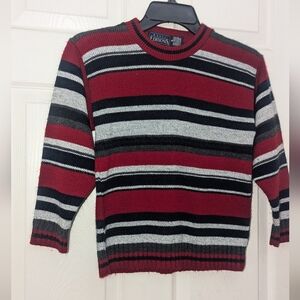 Boys Basic Edition Striped Sweater